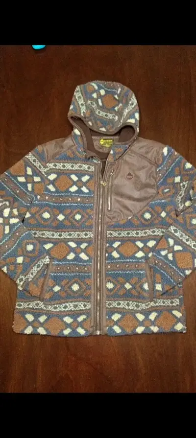 Chaqueta Gnomo con capucha y diseño étnico - miniatura 1