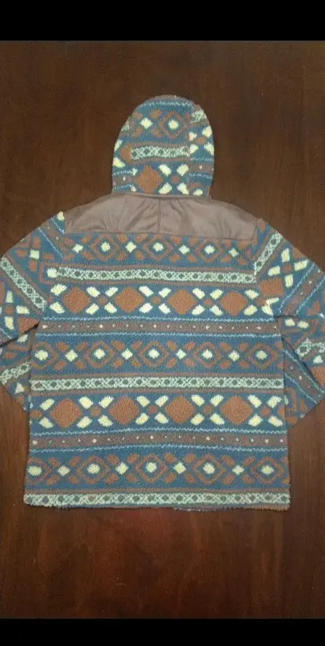 Chaqueta Gnomo con capucha y diseño étnico - 3