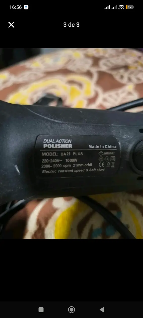 Pulidora Dual Action Gloss DA 21 Plus - 3