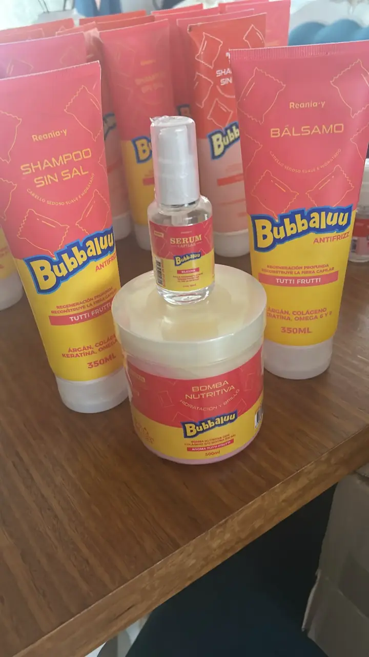 Set de cuidado capilar Bubbaluu Tutti Frutti