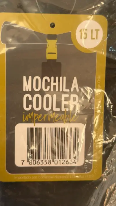 Mochila cooler impermeable 15 litros - miniatura 1