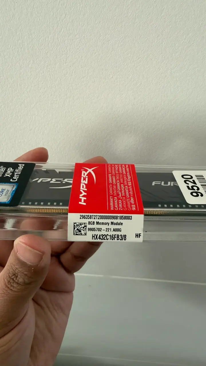 Memoria RAM HyperX Fury 8GB DDR4 - 1
