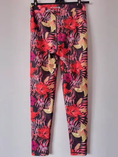 Leggings deportivos estampados florales UMBRALE - miniatura 1