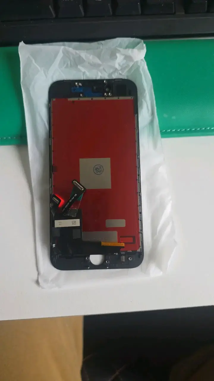 Pantalla de repuesto para iPhone negra - 2