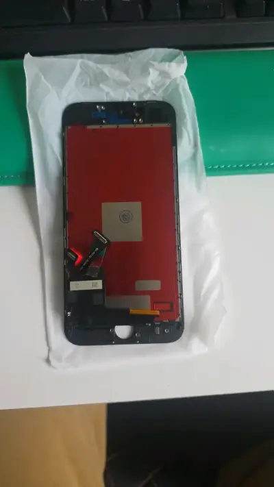 Pantalla de repuesto para iPhone negra - miniatura 2