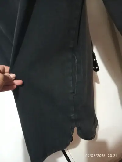 Chaqueta de mezclilla negra Basement - miniatura 3