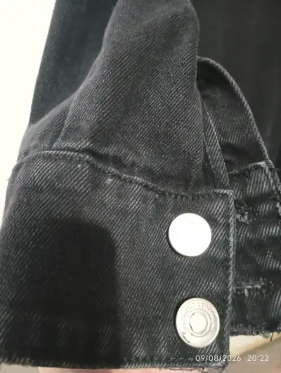 Chaqueta de mezclilla negra Basement - miniatura 4