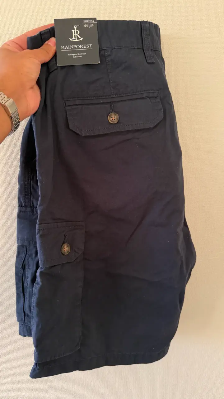 Bermudas Rainforest azul marino talla 44 - 2