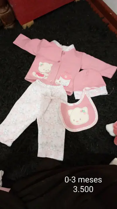 Vestido de mezclilla para bebé 3 meses - miniatura 5