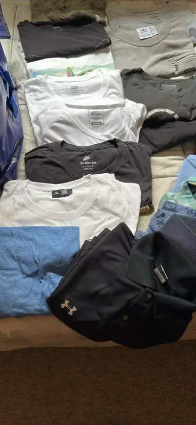 Lote de poleras y camisas de marcas variadas - miniatura 1