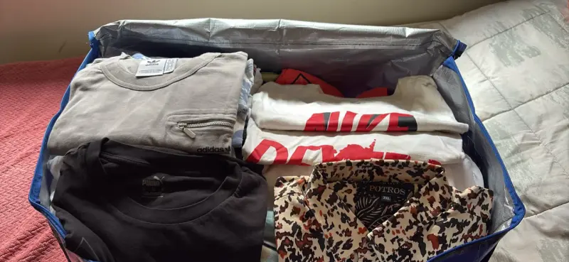Lote de poleras y camisas de marcas variadas - 3