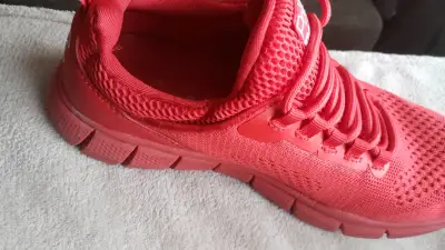 Zapatillas deportivas rojas Polar Bear para hombre - miniatura 2