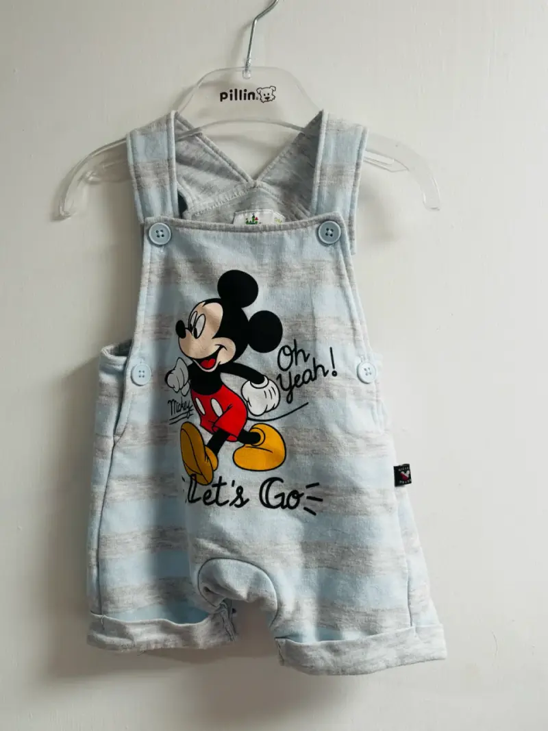 Enterito de bebé Mickey Mouse a rayas