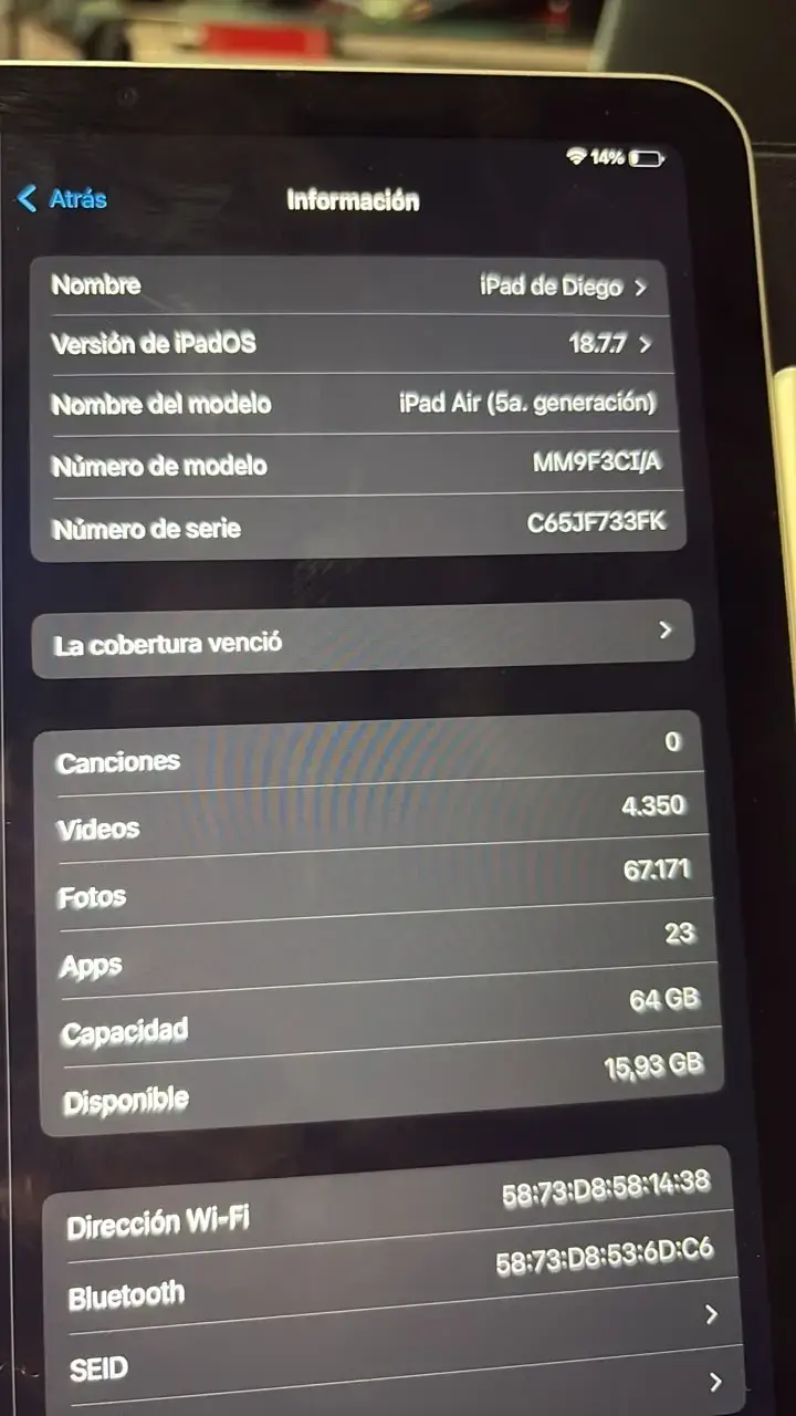 iPad Air 5ta Generación 64GB Gris Espacial - 4
