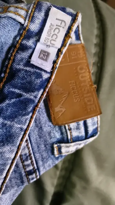 Jeans de mezclilla azul para niño - miniatura 5