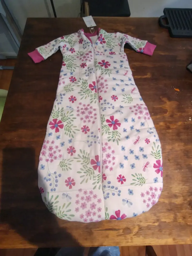 Saco de dormir para bebé con diseño floral - 2