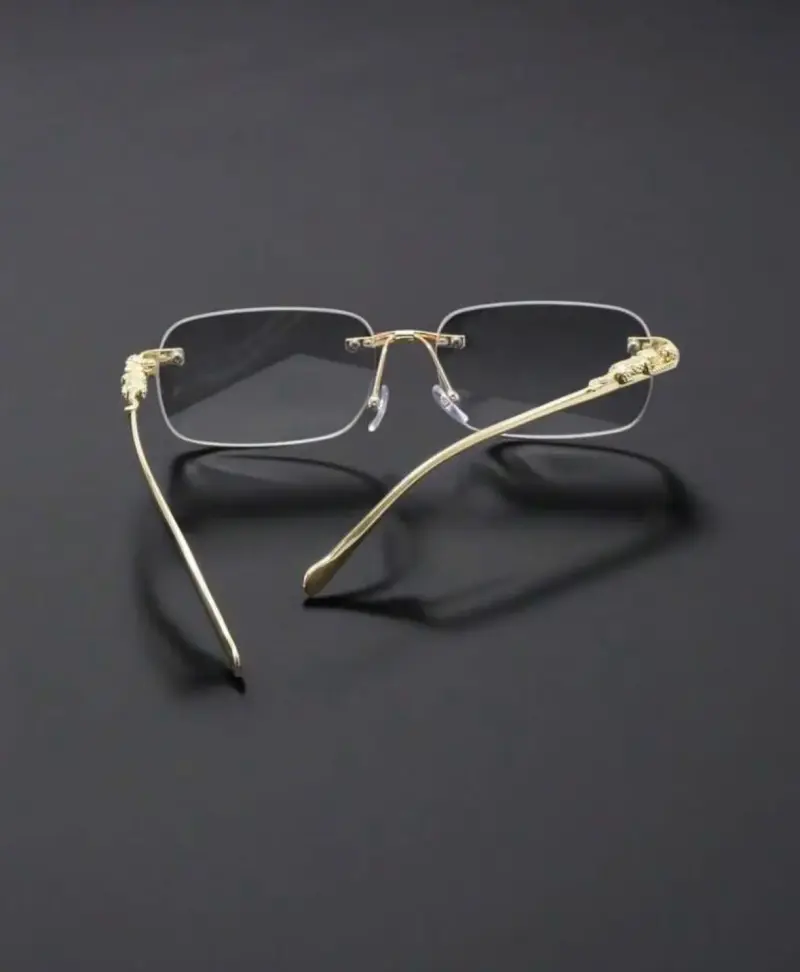Gafas de Lectura Doradas con Detalles Elegantes - 2