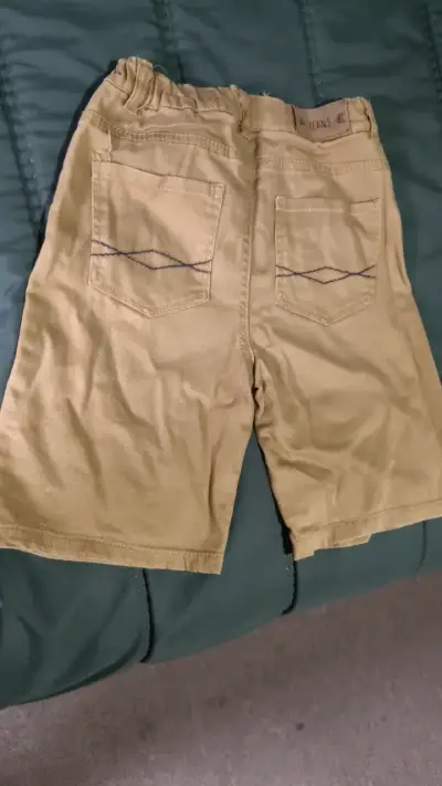 Shorts de niño color beige Chess Jeans - miniatura 2