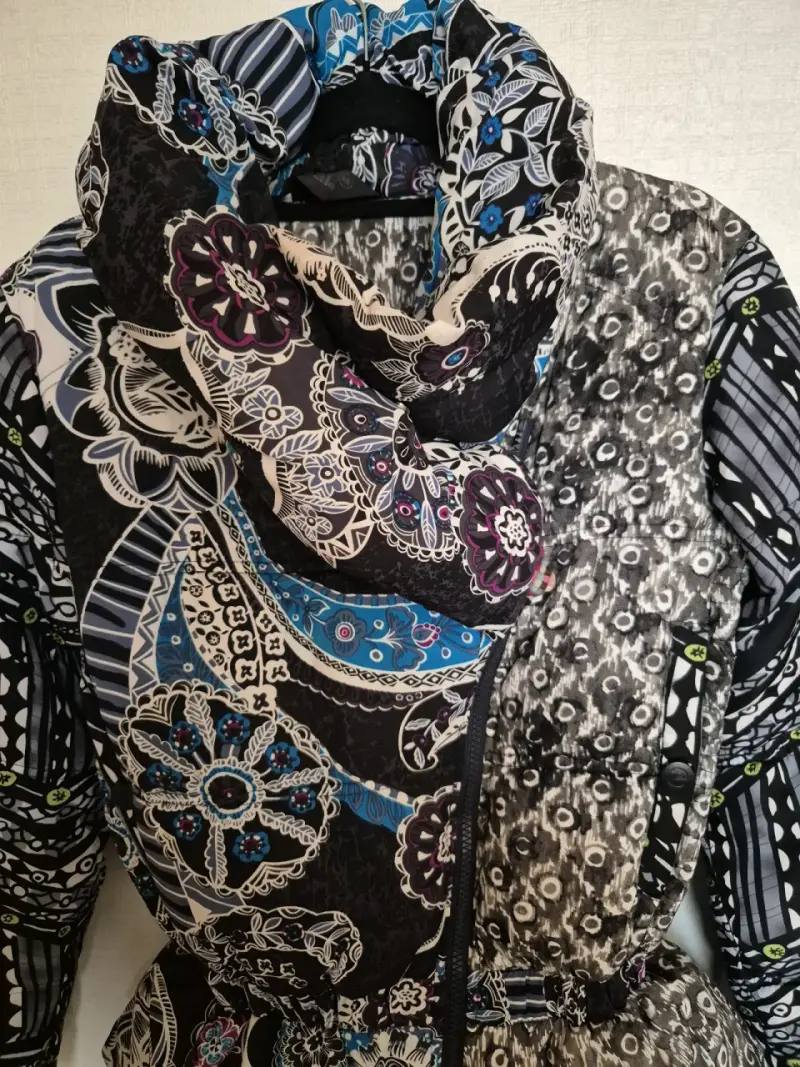 Chaqueta Desigual estampada multicolor para mujer - 2