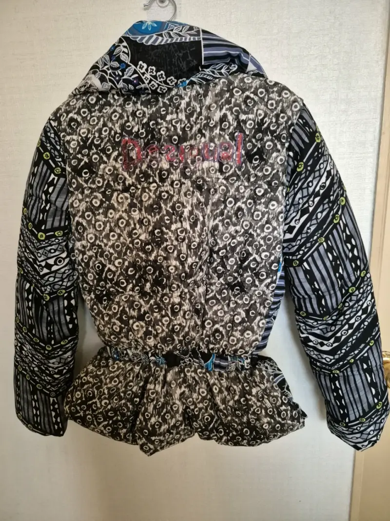 Chaqueta Desigual estampada multicolor para mujer - 4