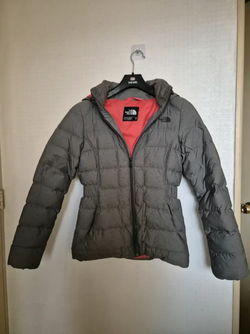 Chaqueta acolchada The North Face gris para mujer - 1