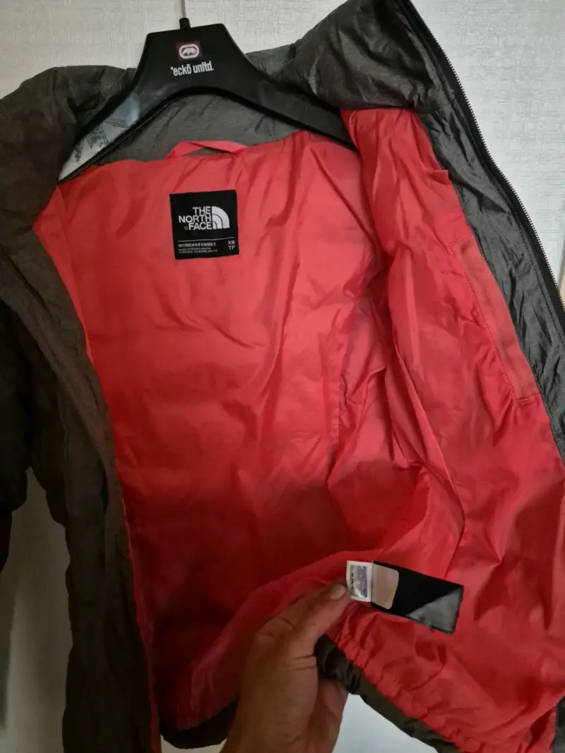 Chaqueta acolchada The North Face gris para mujer - 3