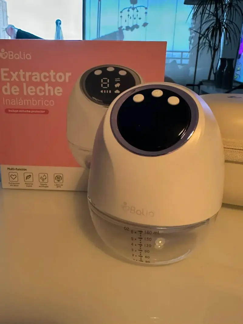 Extractor de leche inalámbrico Balia con estuche - 2