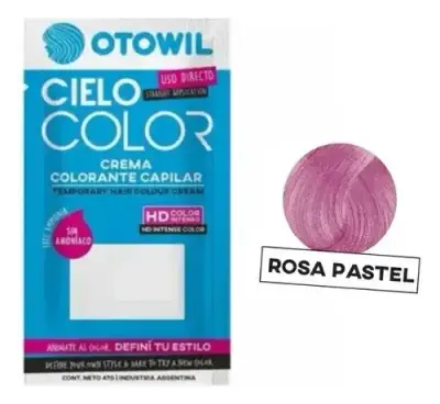 Crema Colorante Capilar Rosa Pastel Otowil - miniatura 2