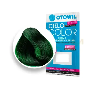 Crema Colorante Capilar Otowil Verde - miniatura 2