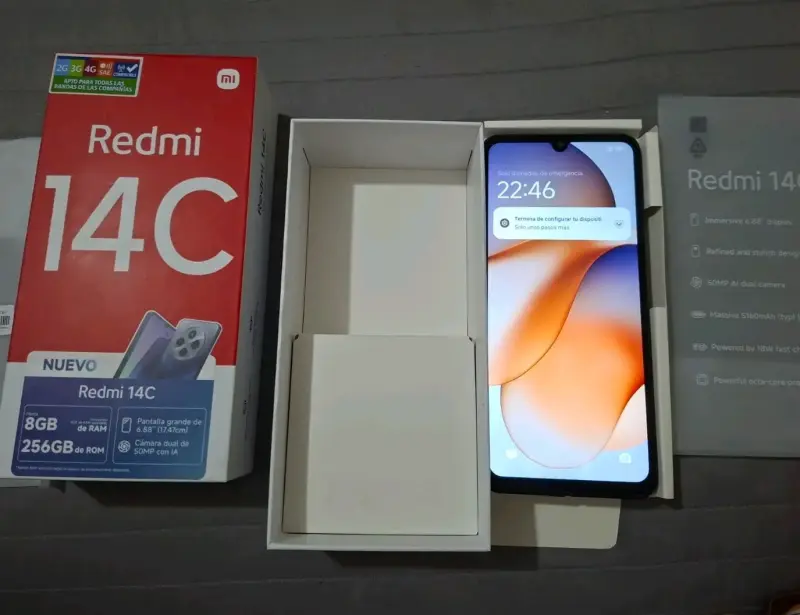 Smartphone Xiaomi Redmi 14C 8GB RAM 256GB