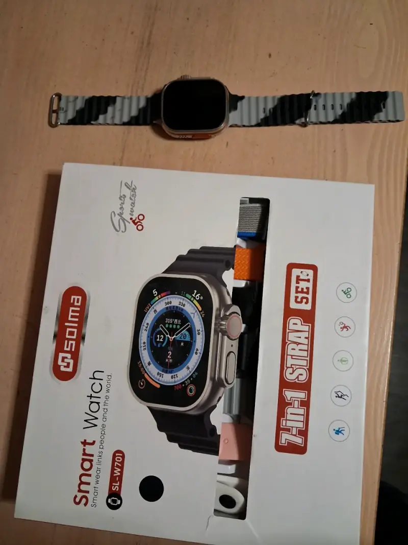 Smartwatch Salma SL-W701 con 7 correas intercambia - 3