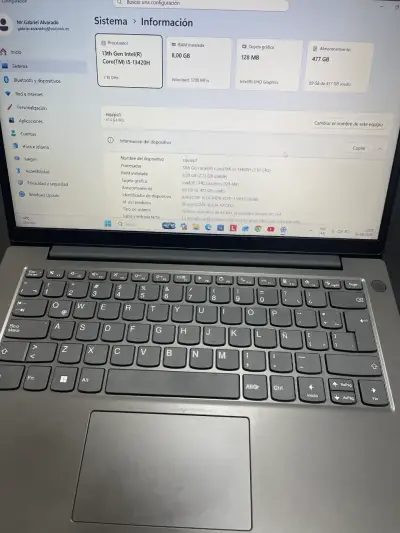 Notebook I5-13420H - GB RAM - 512 SSD - miniatura 4