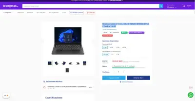 Notebook I5-13420H - GB RAM - 512 SSD - miniatura 6
