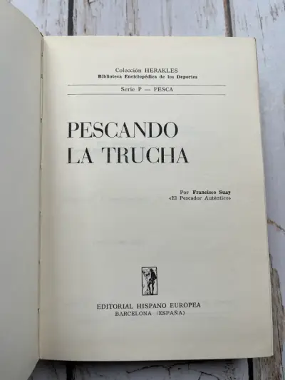 Libro 'Pescando la Trucha' de Francisco Suay - miniatura 3