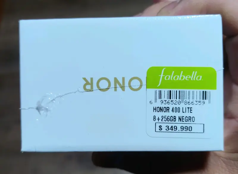 Smartphone Honor 400 Lite 5G 256GB Negro - 3