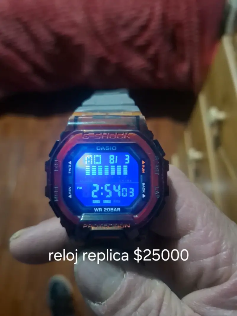 Reloj réplica Casio G-Shock resistente al agua - 1