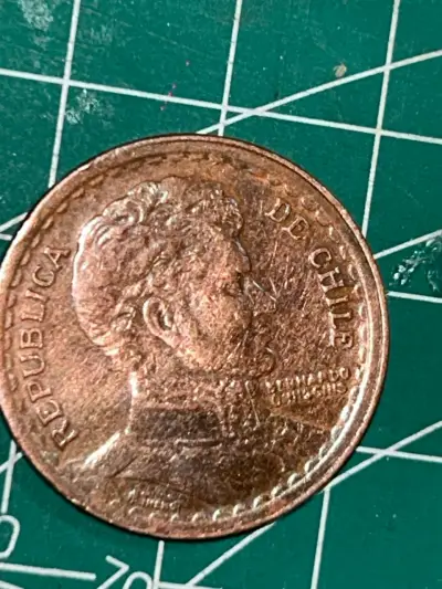 Moneda chilena de 1 peso 195 - miniatura 2