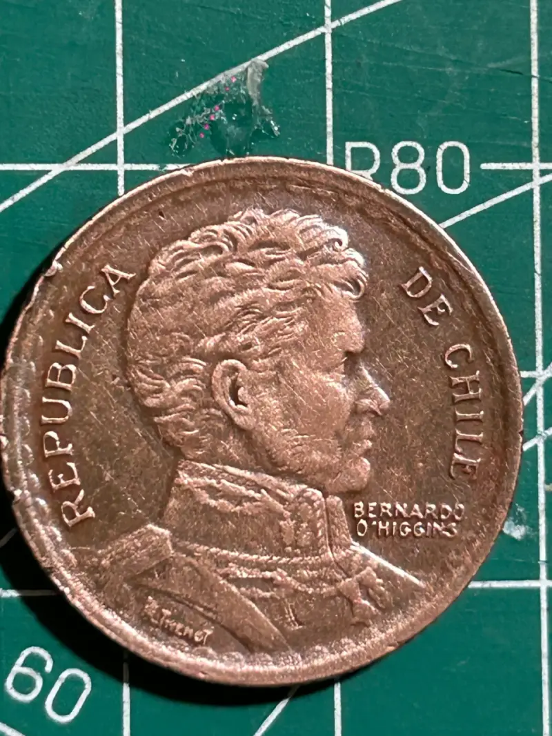 Moneda chilena de 1 peso 1953 - 2