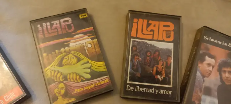 Colección de cassettes de música chilena y latinoamericana - 2