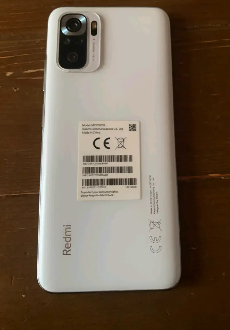Smartphone Xiaomi Redmi Note 10S Blanco - 3