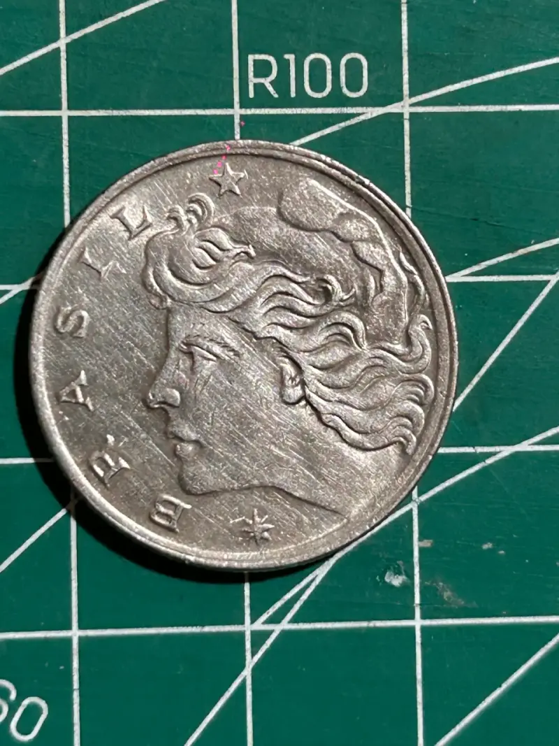 Moneda de 20 centavos de Brasil 1970 - 2