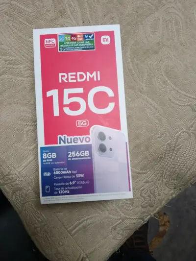 Smartphone Xiaomi Redmi 15C 5G 256GB Negro - miniatura 1