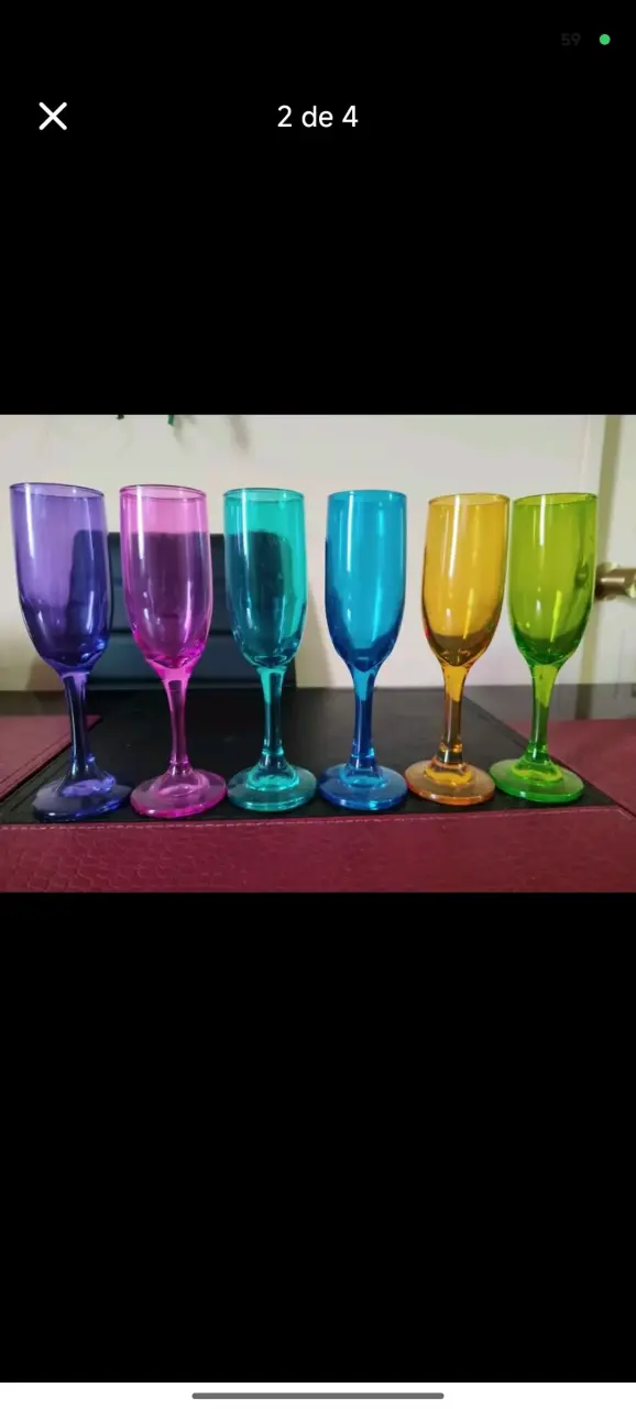 Set de Copas de Fiesta Multicolor - 2
