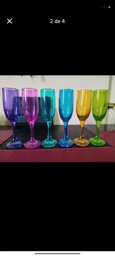 Set de Copas de Fiesta Multicolor - miniatura 2
