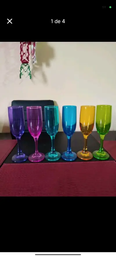 Set de Copas de Fiesta Multicolor - miniatura 3