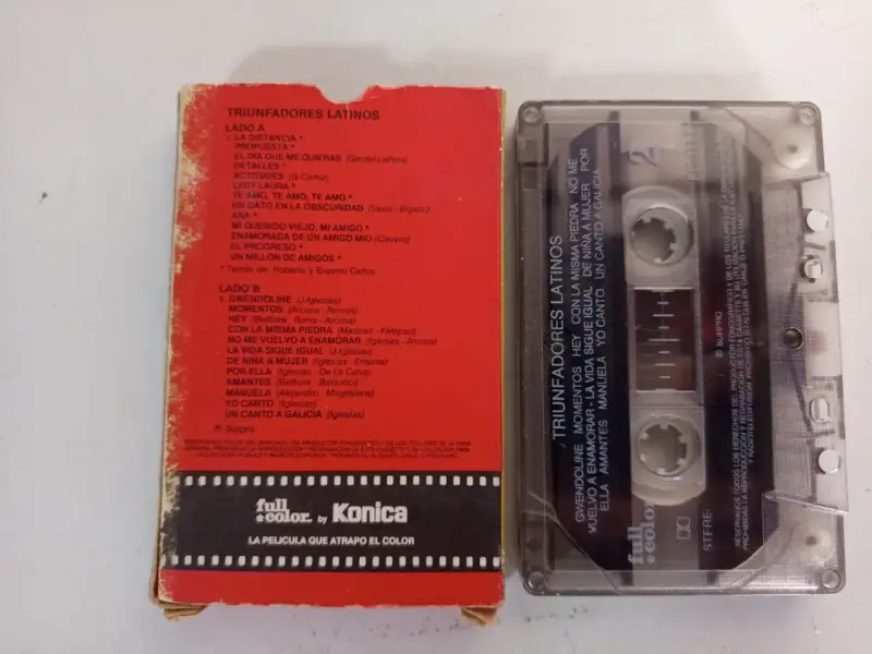 Cassette de música Original Triunfadores Latinos - 2