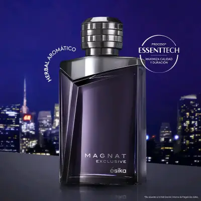 Perfume Magnat Exclusive de Ésika con aroma herbal - miniatura 1