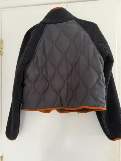 Chaqueta de invierno UGG gris y naranja - miniatura 2