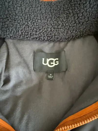 Chaqueta de invierno UGG gris y naranja - miniatura 5