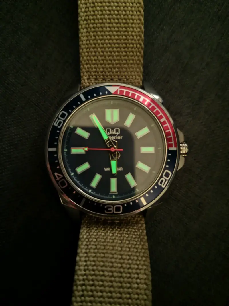 Reloj Q&Q Superior Diver 100m - JAPAN MOVT - Miyot - 2